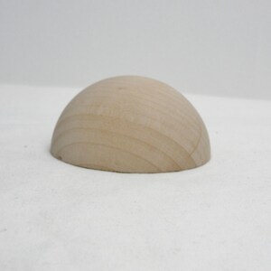 3" Split wooden ball