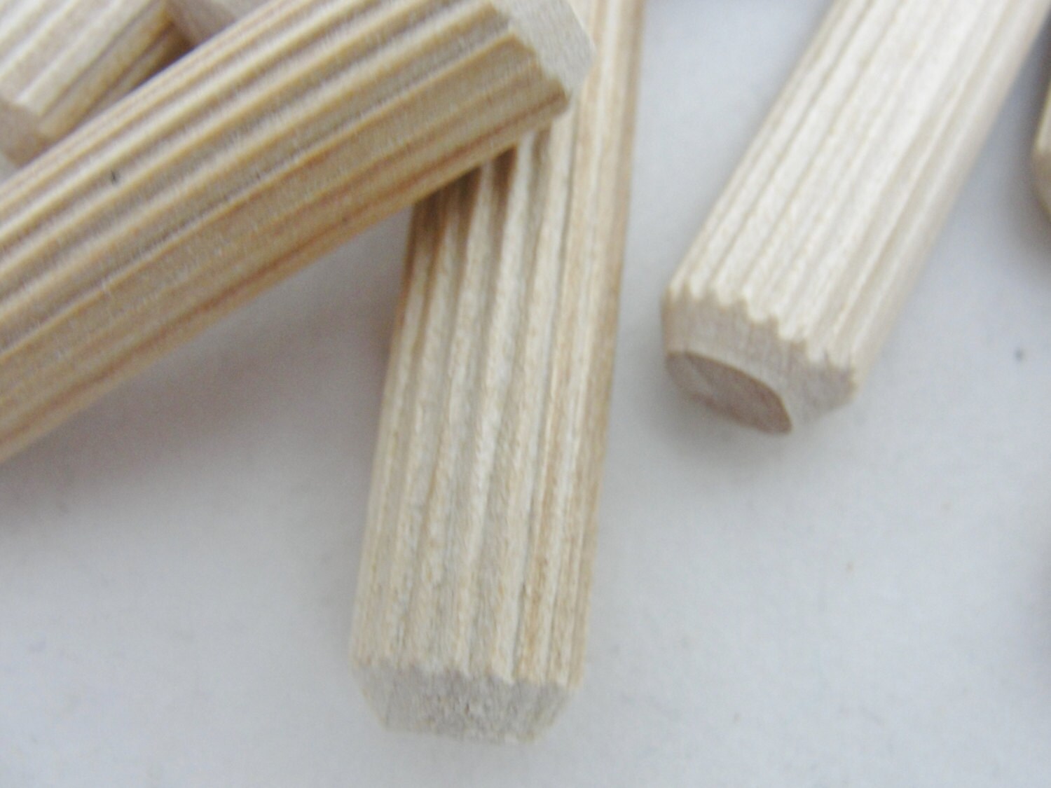 Ribbed dowel pin Furniture dowel pin set of 12 Etsy