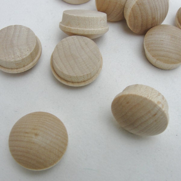 Button plug, mushroom plug set of 12