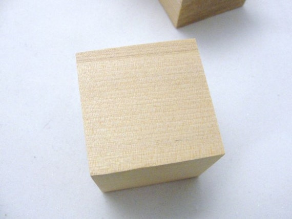 1 1/2 Inch 4 Cm Unfinished Wood Blocks for Wood Crafts, Wooden Cubes, Wood  Blocks, 