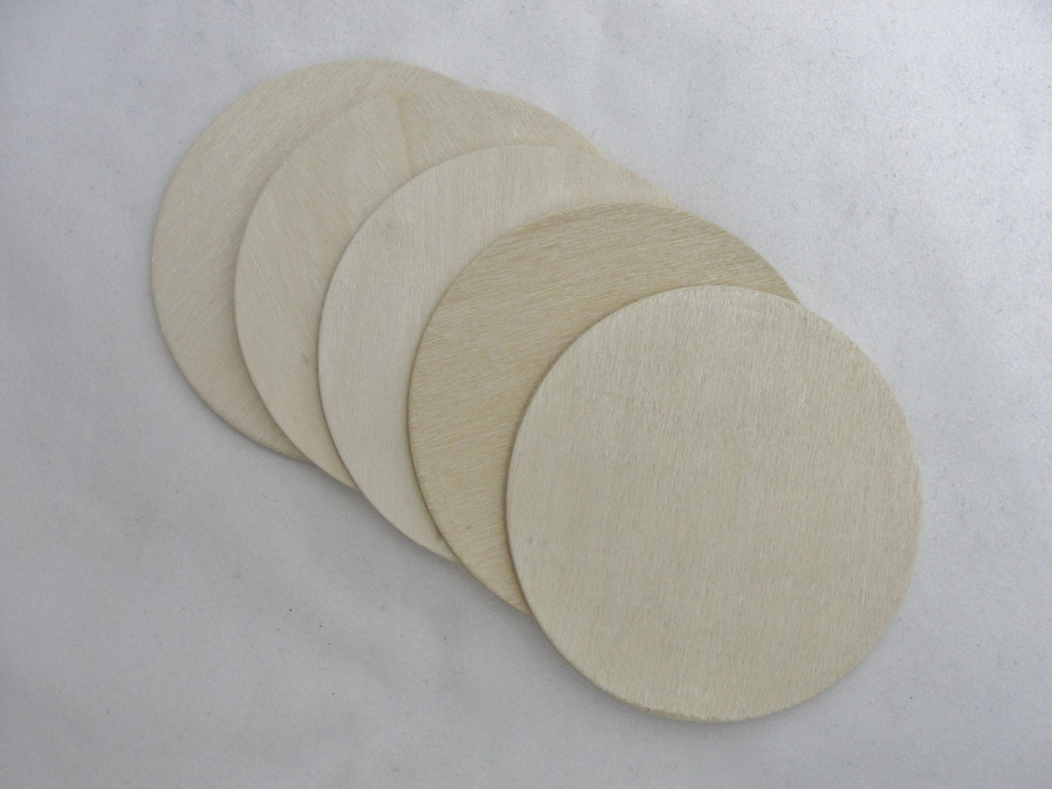 Wooden 3 inch Circles, wooden disc, wood disk 3" x 1/8" thi…