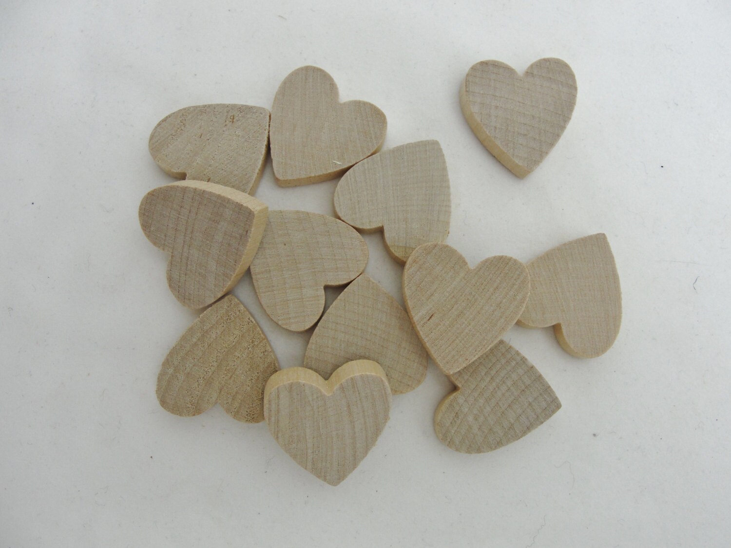 1/4 Thick Unfinished Wood Heart Shape Wooden Heart Shape for DIY Crafts  Large Heart Shape Small Heart Shape 