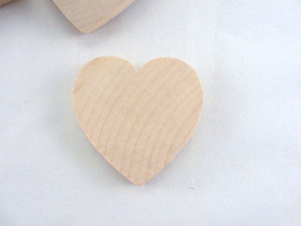  12 Inch Unfinished Wooden Hearts for Crafts, DIY