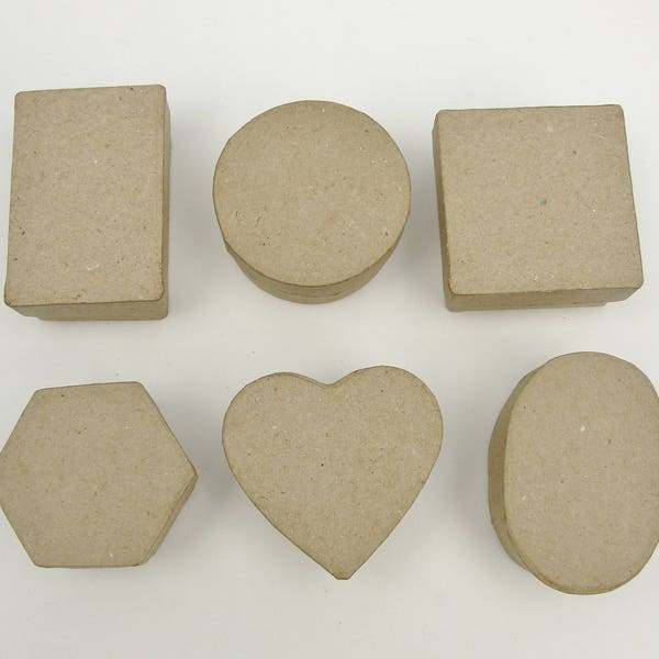 Micro gift boxes set of 4, choose your shape