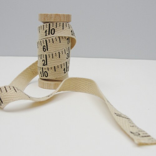 Music Notes Twill Tape 3 Yards on Wooden Spool Etsy