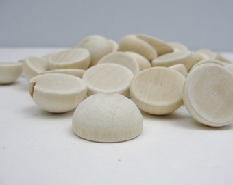 3/4" split wooden balls