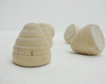 Small wooden beehive, small beehive, wood beehive, set of 6