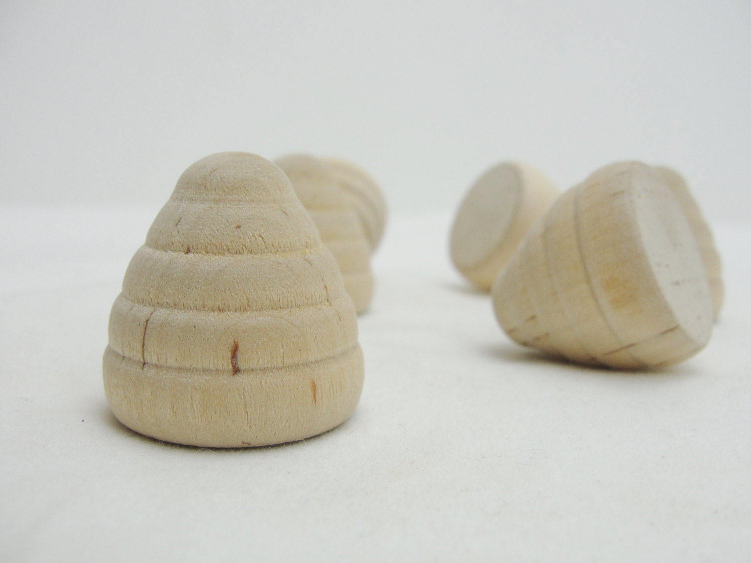 Small wooden beehive, small beehive, wood beehive, set of 6