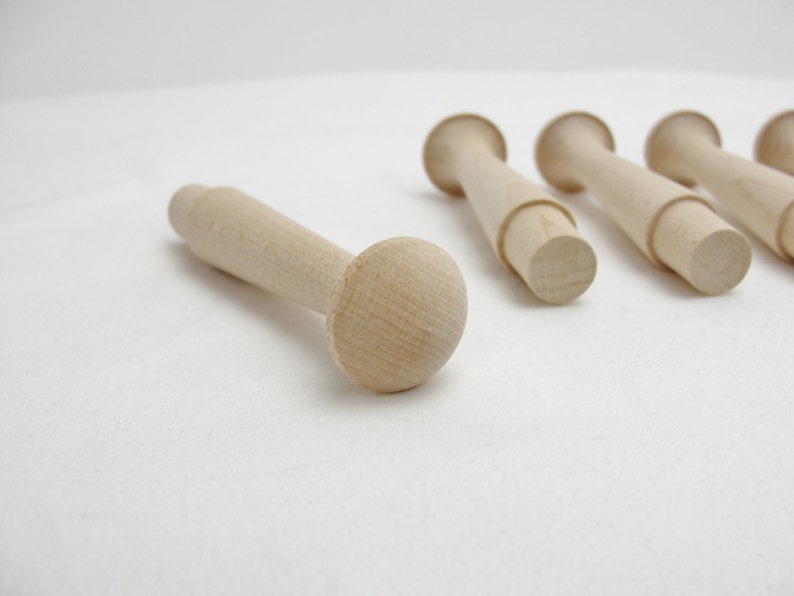 Large Shaker Pegs 3 1/2 Set of 6 Etsy