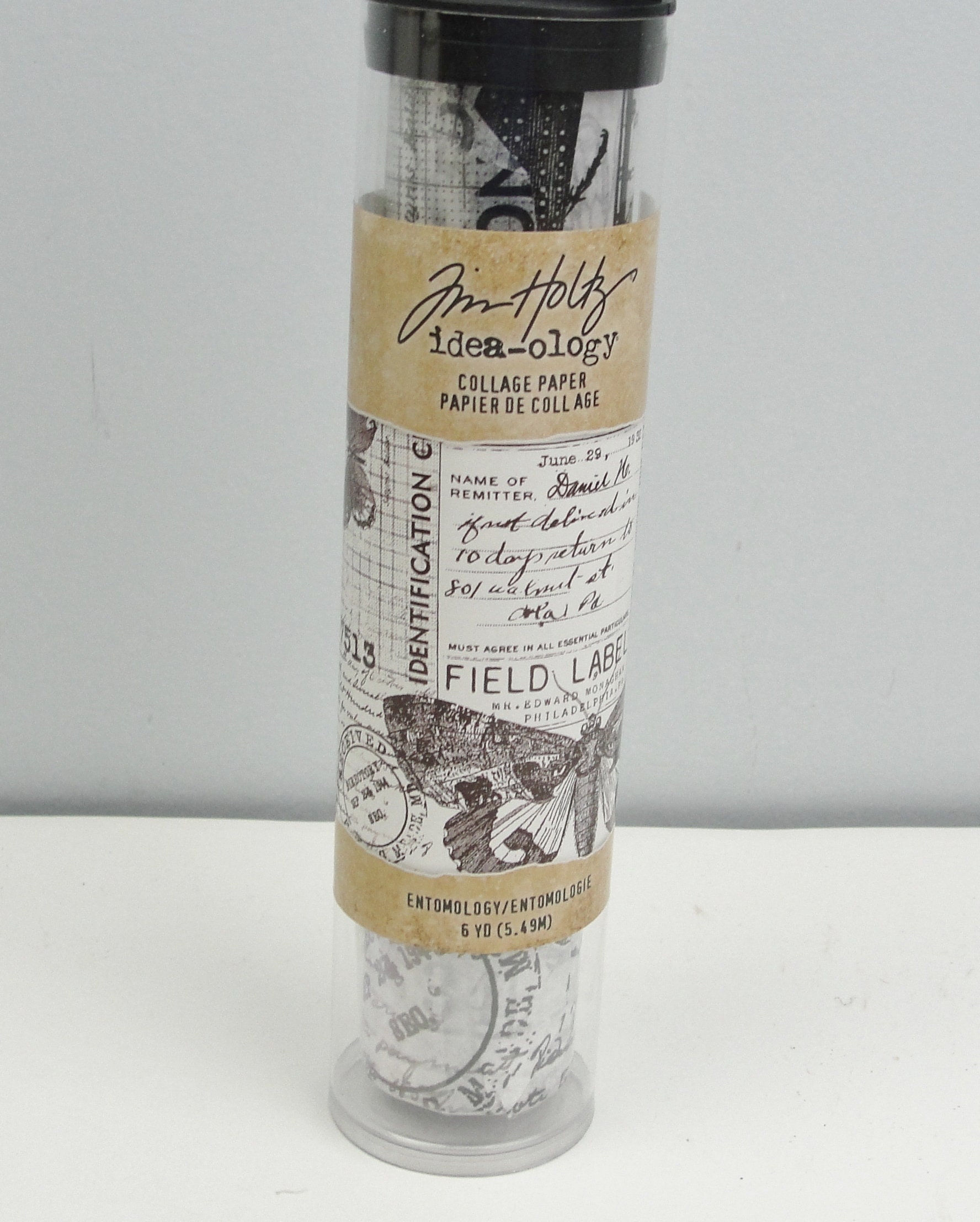 Tim Holtz Idea-Ology Collage Paper Tear Paper Mixed Media Tissue Like Paper for Crafting Collage