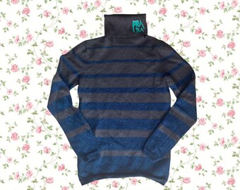 Pre loved PRADA wool stripes turtleneck top
