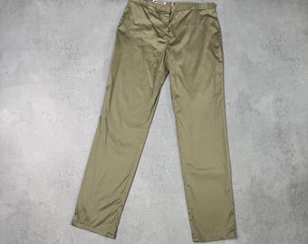 Vintage Jil Sander Cashmere Authentic Beige Pants Size Women's 36