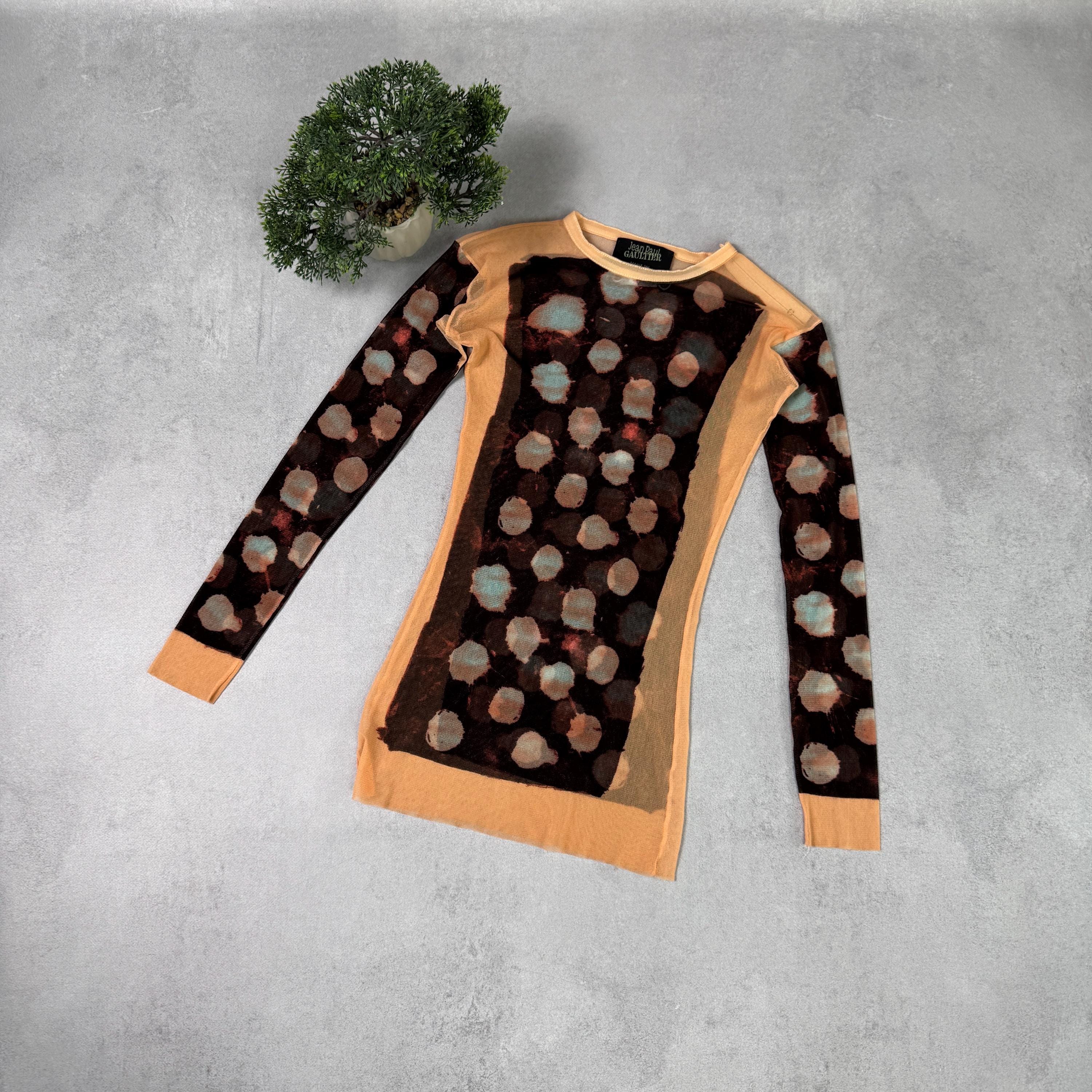 Jean Paul Gaultier Mesh Top - Etsy