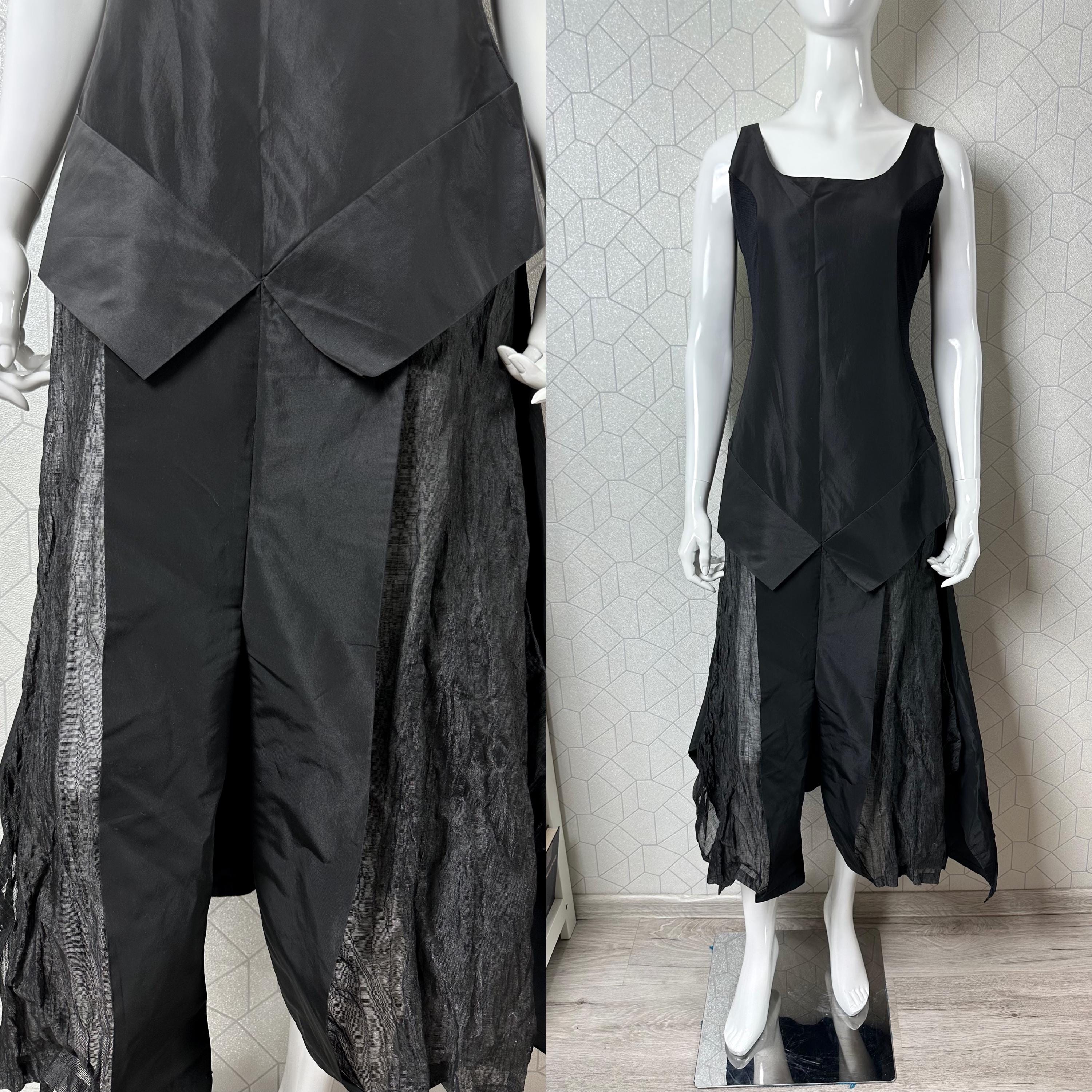 Robe D'été Legatte Fluide Multicolore - Taille 4/44, Sans Manches, Longue, Neuve Avec étiquettes