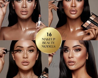 16 Makeup artist stock images, Makeup artist photography, Beauty model stock images, High-quality beauty stock images, Mua marketing
