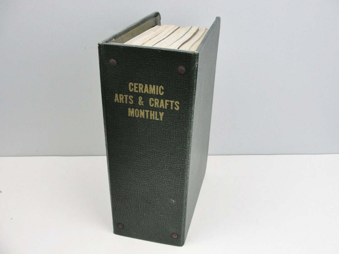 Vintage Ceramic Arts and Crafts Monthly Magazines Etsy