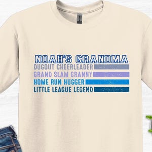 Personalized gift for grandma, Gift from grandchild. gift for mom, Mothers day gifts, Baseball custom