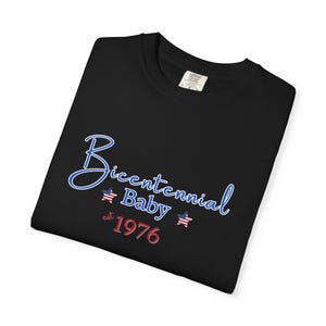 Camiseta del Bicentenario del Bebé de 1976 / Camiseta Retro del 4 de Julio de 1976, Camiseta del 50.º Cumpleaños, Camiseta del 4 de Julio, Camiseta de Moda, Camiseta del 250 Aniversario imagen 8