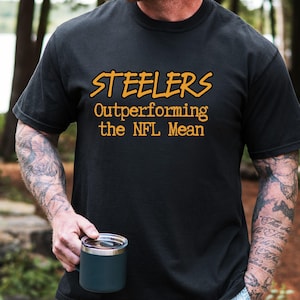 Pittsburgh Steelers Shirt, Geschenk für Väter, Vatertagsgeschenk, lustiges Steelers Shirt, Pittsburgh Steeler T-Shirt, lustiges Vatergeschenk von Kindern