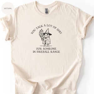 Camiseta de Cast Fireball, camisetas de Sarcastic Wizard Sorcerer, regalo de Dungeon Explorer, camiseta de Dragon Fantasy, camiseta y sudadera unisex