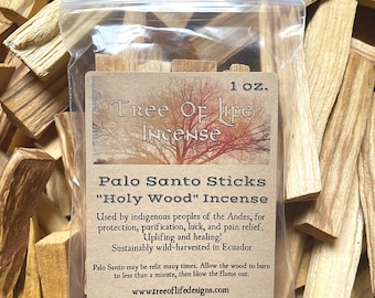 Palo Santo &quot;Holy Wood&quot; 1 oz. bag