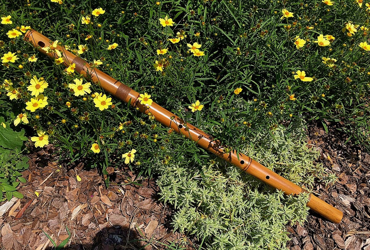 Bamboo Transverse Flute, Key of Gm from Tree of Life Designs