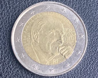 Coin 2 euros 2016 France France François Mitterrand