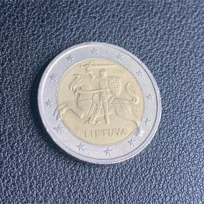 Coin 2 Euro Lithuania Lithuania 2015 Vytis