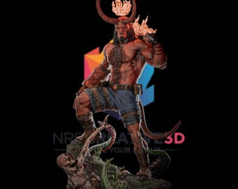Hellboy – Son of Hell - 3D Handmade