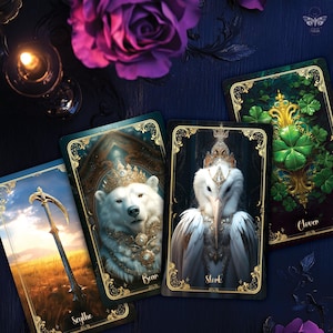 PRE-ORDER . Lenormand Expansion: 9 Extra Cards for Amour Symphony Love Deck – Classic Lenormand Compatibility . for Collectors & Beginners