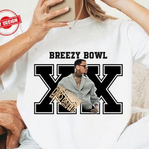 Chris Brown Tour Breezy Bowl XX V2 Vintage Comfort Farben Hemd, Konzert Retro 2025 Hemd, Chris Brown Grafik-T-Shirt, Musiktour Y2k T-Shirt