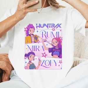 Kpop Demon Hunters Shirt, Jinu Manga Sweatshirt, Korean Pop Lover Gift, Kpop Huntrix Hodie, Demon Hunter Merch, Saja Girls Kids Shirt, Tee