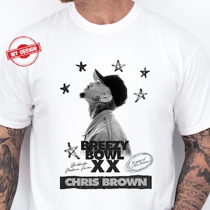 Chris Brown Breezy Bowl XX T-Shirt - Comfort Colors Album Merch