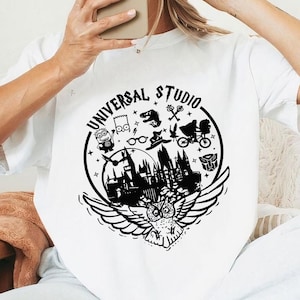 Magical Book Shirt: Witchcraft Castle, Magic School - Universal Studios
