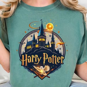 Funny Wizard Fan T-Shirt: Harry Lover Gift, Magic Art