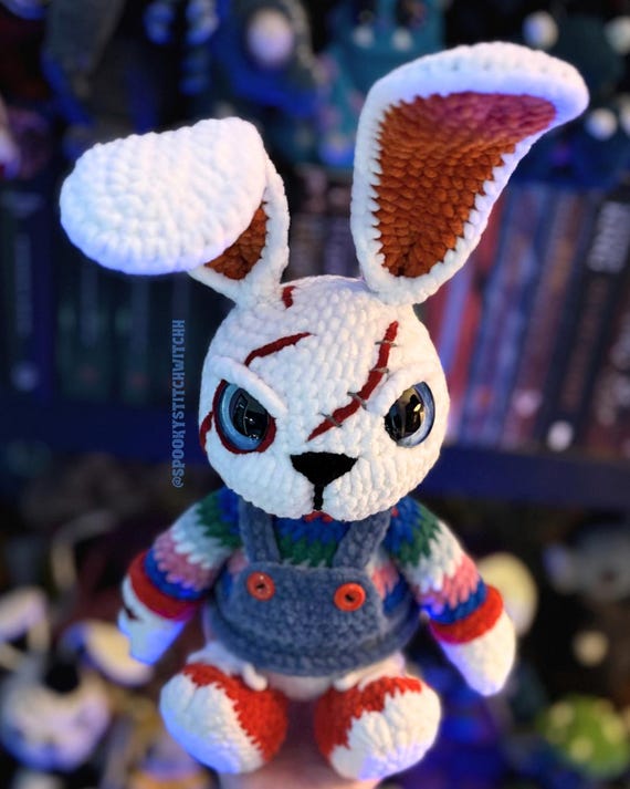 Mod Only - Charles 'the Good Bunny' Crochet Amigurumi Digital PDF