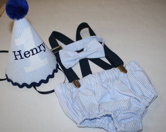 1st Birthday Hat Boy Etsy