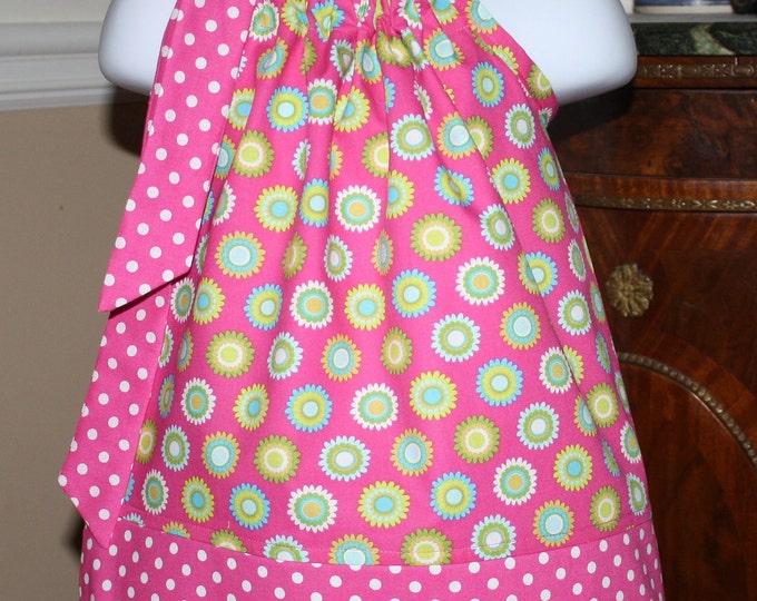 Pillowcase Dresses Girls Pillowcase Dress Pink Bloomies Etsy