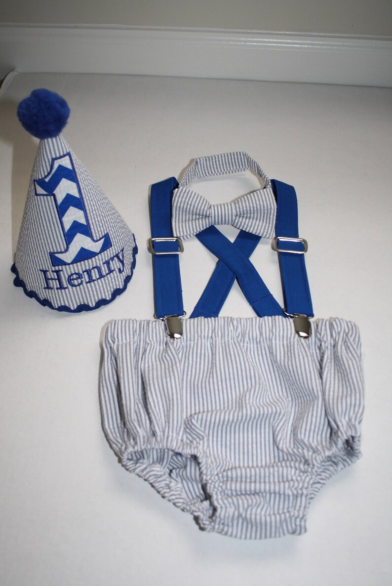 baby boy smash cake outfit