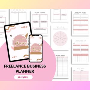 Freelance Business Planner – Your Essential Toolkit for Success!