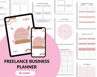 Freelance Business Planner – Your Essential Toolkit for Success!