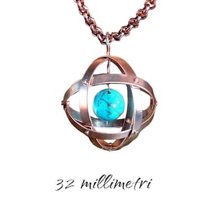 Pendentif en cuivre Genesa