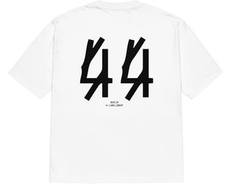 44 LABEL GROUP - TECHNO Music T-shirt, Unisex Oversized