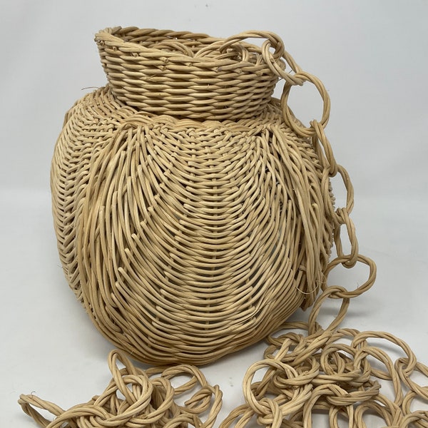 Rattan Lampshade Etsy