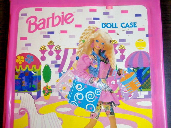 barbie doll storage case
