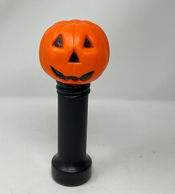 Halloween Plastic Blow Mold Pumpkin Flashlight. Jack O Lantern Etsy