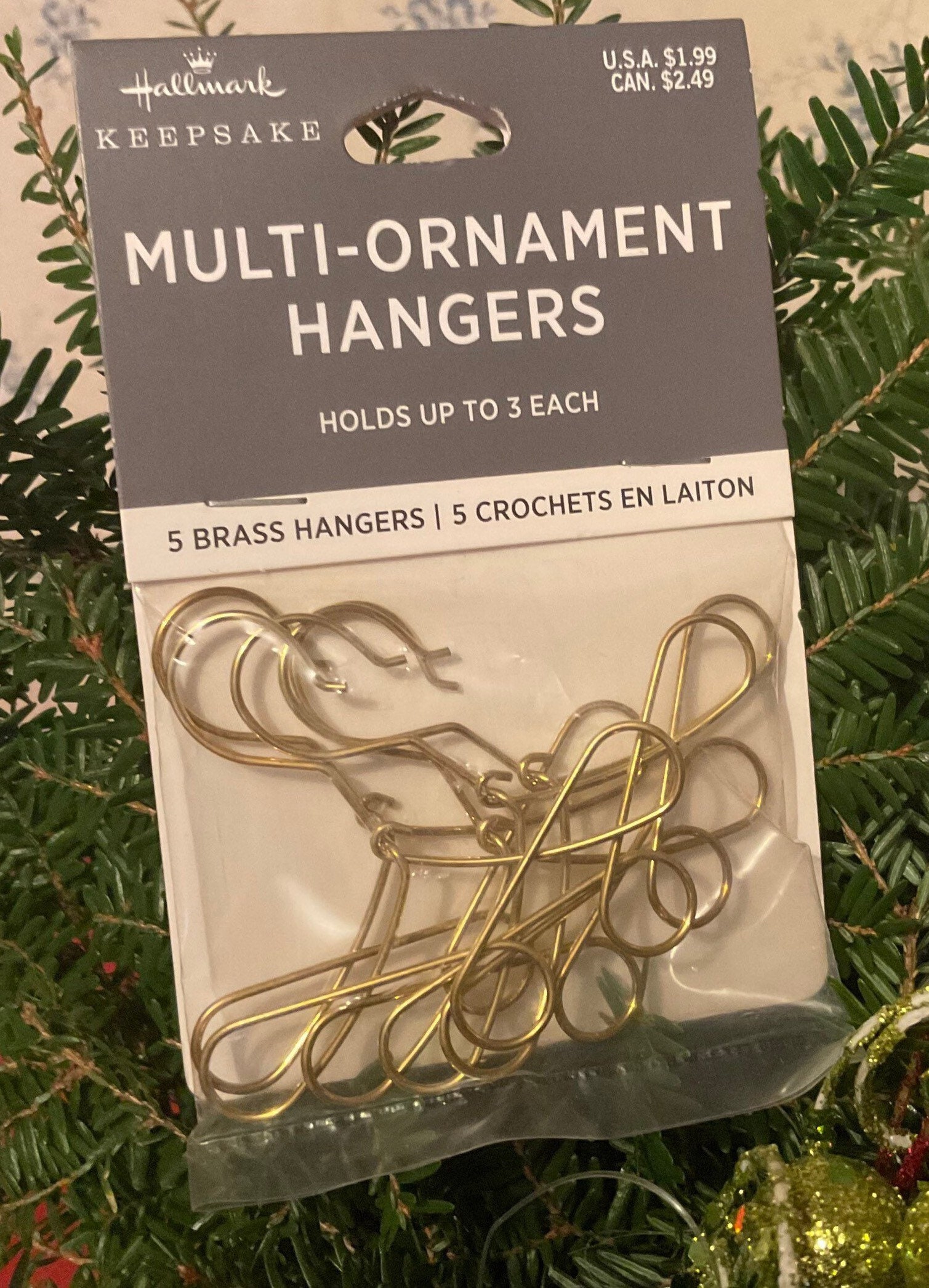 Brass Ornament Hooks, Set of 20 - Keepsake Ornaments - Hallmark