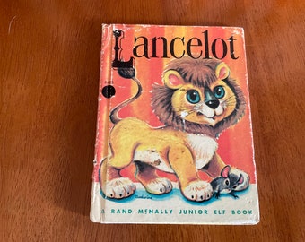 Vintage Jr Elf Rand McNally Vintage HC Book: Lancelot