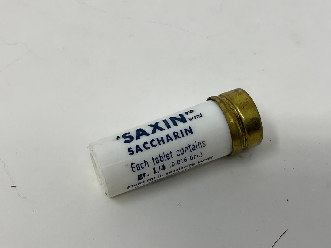 Vintage RARE Saxin Saccharin Vial. Glass Saccharine Bottle. Etsy