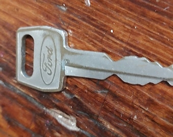 Old Ford Motor Vehicle Key